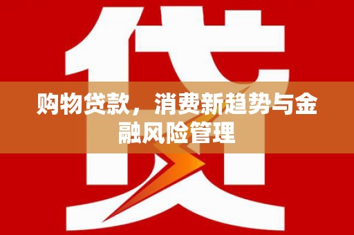 乌伊岭购物贷款，消费新趋势与金融风险管理