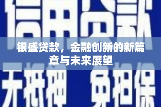 乌伊岭银盛贷款，金融创新的新篇章与未来展望