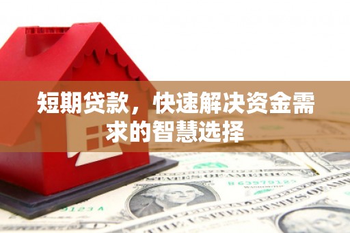 乌伊岭短期贷款，快速解决资金需求的智慧选择