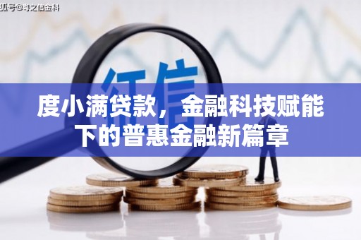 乌伊岭度小满贷款，金融科技赋能下的普惠金融新篇章