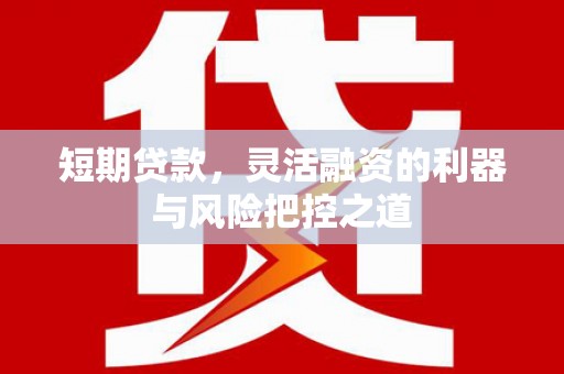 乌伊岭短期贷款，灵活融资的利器与风险把控之道