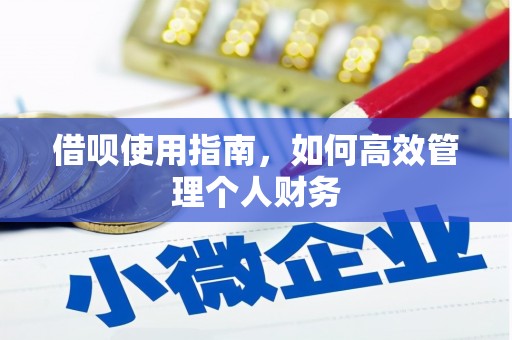 乌伊岭借呗使用指南，如何高效管理个人财务