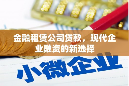 乌伊岭金融租赁公司贷款，现代企业融资的新选择
