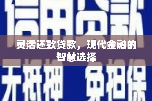 乌伊岭灵活还款贷款，现代金融的智慧选择