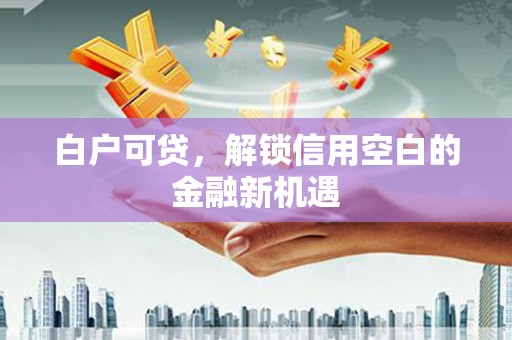 乌伊岭白户可贷，解锁信用空白的金融新机遇