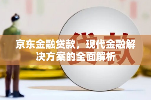 乌伊岭京东金融贷款，现代金融解决方案的全面解析