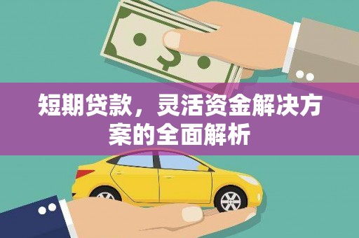 乌伊岭短期贷款，灵活资金解决方案的全面解析