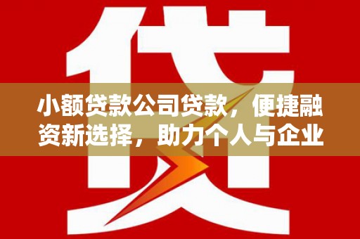 乌伊岭小额贷款公司贷款，便捷融资新选择，助力个人与企业成长