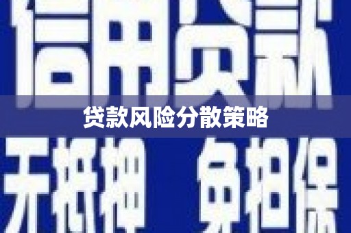 乌伊岭贷款风险分散策略