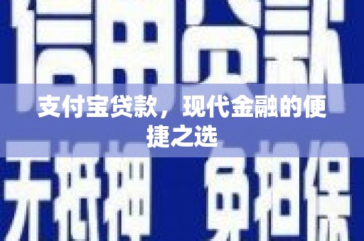 乌伊岭支付宝贷款，现代金融的便捷之选