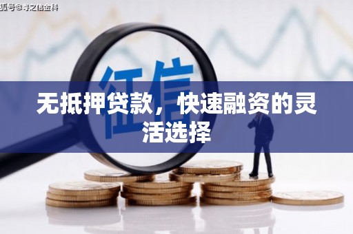 乌伊岭无抵押贷款，快速融资的灵活选择