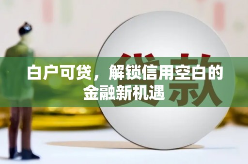 乌伊岭白户可贷，解锁信用空白的金融新机遇