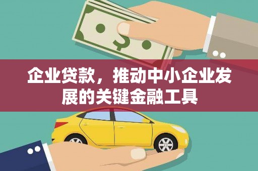 乌伊岭企业贷款，推动中小企业发展的关键金融工具