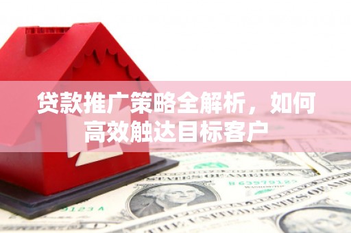 乌伊岭贷款推广策略全解析，如何高效触达目标客户