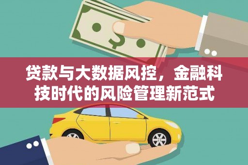 乌伊岭贷款与大数据风控，金融科技时代的风险管理新范式