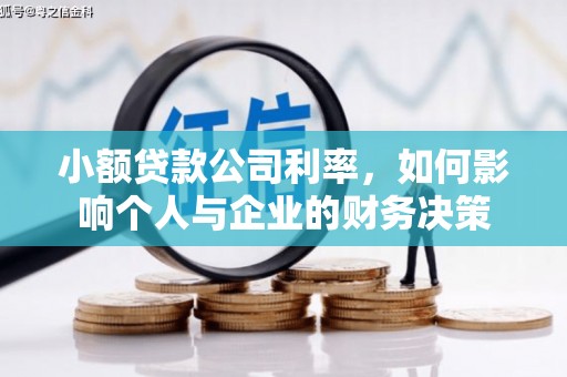乌伊岭小额贷款公司利率，如何影响个人与企业的财务决策