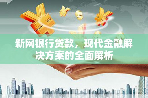 乌伊岭新网银行贷款，现代金融解决方案的全面解析