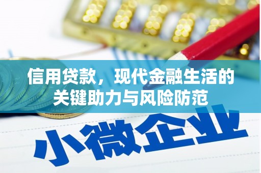 乌伊岭信用贷款，现代金融生活的关键助力与风险防范