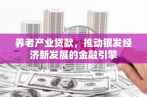 乌伊岭养老产业贷款，推动银发经济新发展的金融引擎
