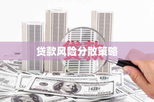 乌伊岭贷款风险分散策略
