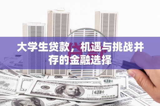 乌伊岭大学生贷款，机遇与挑战并存的金融选择