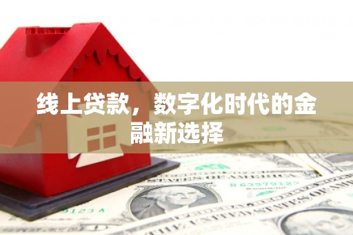 乌伊岭线上贷款，数字化时代的金融新选择