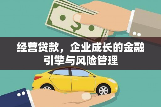 乌伊岭经营贷款，企业成长的金融引擎与风险管理